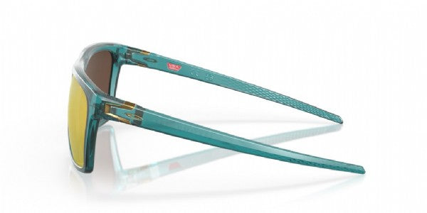 Oakley Leffingwell Matte Artic Surf/ Prizm 24K Polarized Zijkant