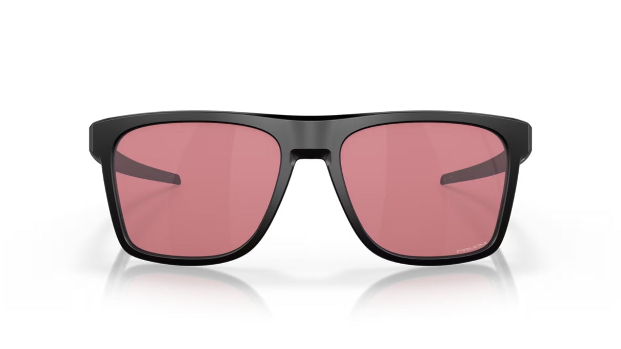 Oakley Leffingwell Matte Black Prizm Dark Golf voorzijde