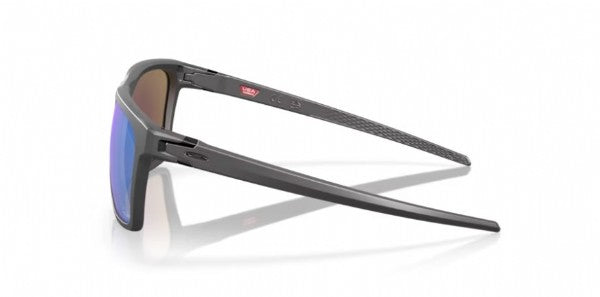 Oakley Leffingwell Matte Dark Grey /Prizm Sapphire Zijkant