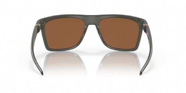 Oakley Leffingwell Matte Grey Smoke/ Prizm Tungsten Achterkant