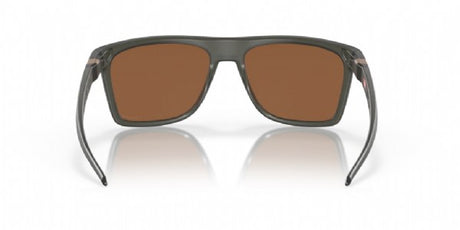 Oakley Leffingwell Matte Grey Smoke/ Prizm Tungsten Achterkant