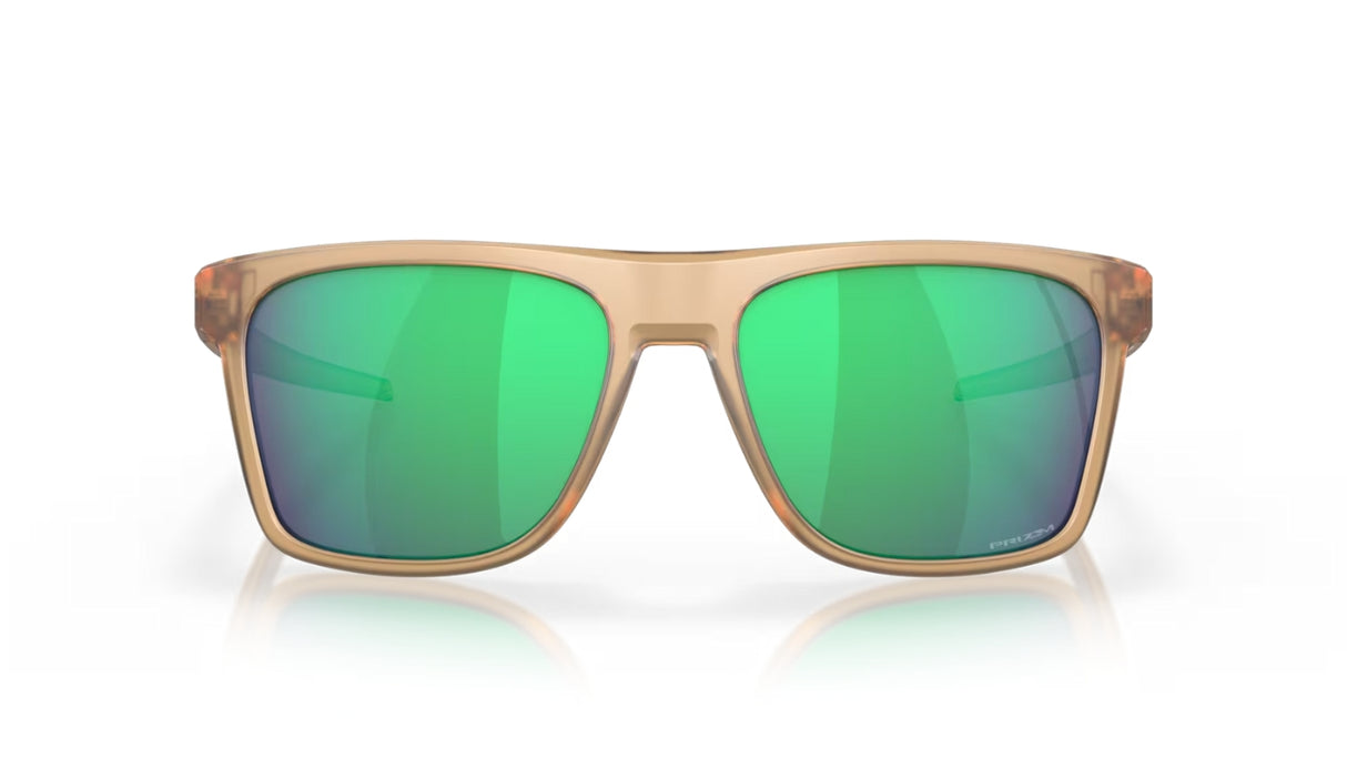 Oakley Leffingwell Matte Sepia Prizm Jade voorzijde