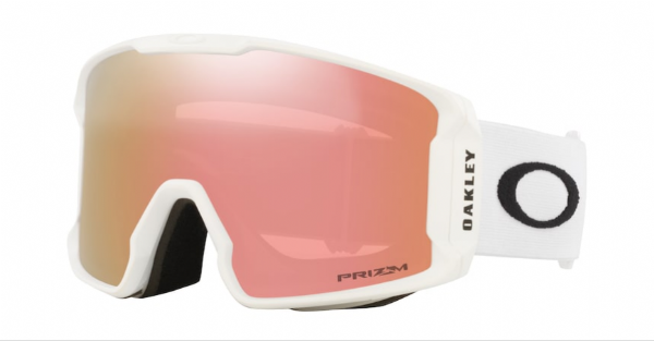 Oakley Line Miner L Matte White/ Prizm Rose Gold – sportbrillenshop.nl