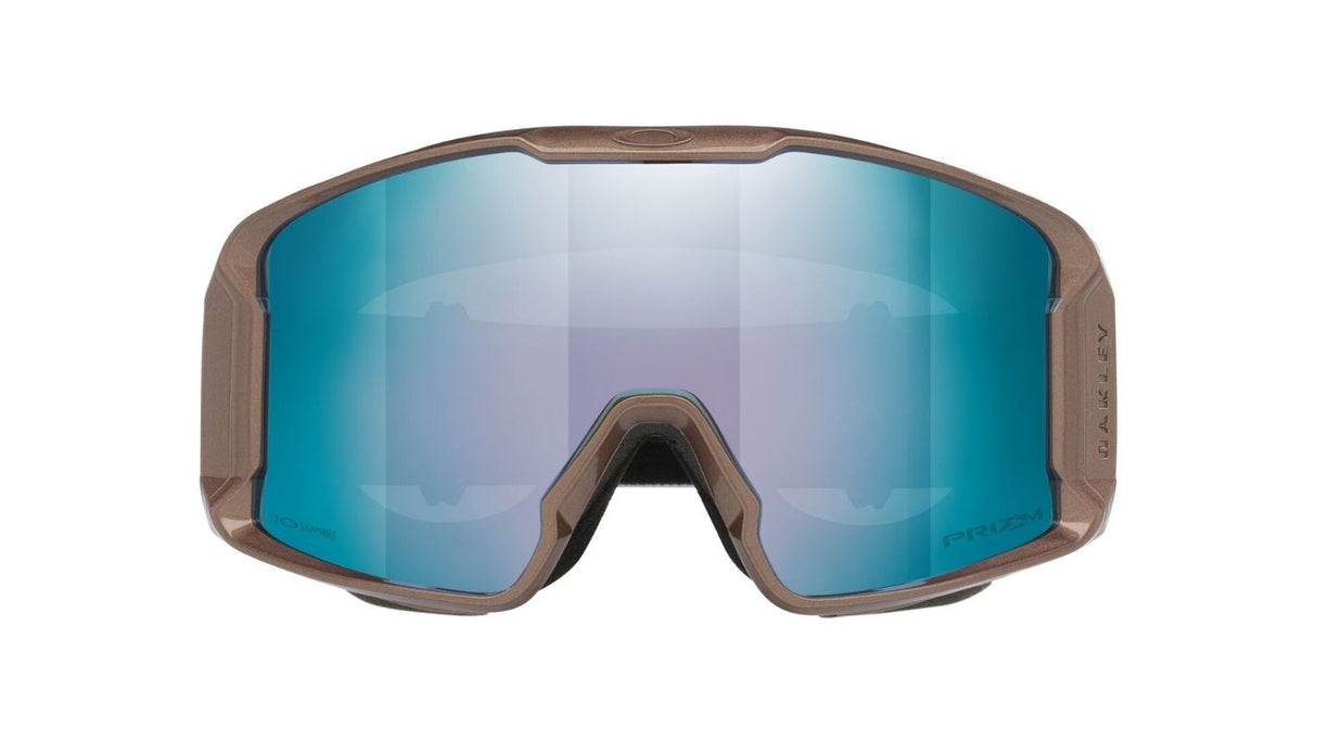 Oakley-Line-Miner-M-Mahogany-Oura-Prizm-Snow-Sapphire-Iridium-Voorzijde