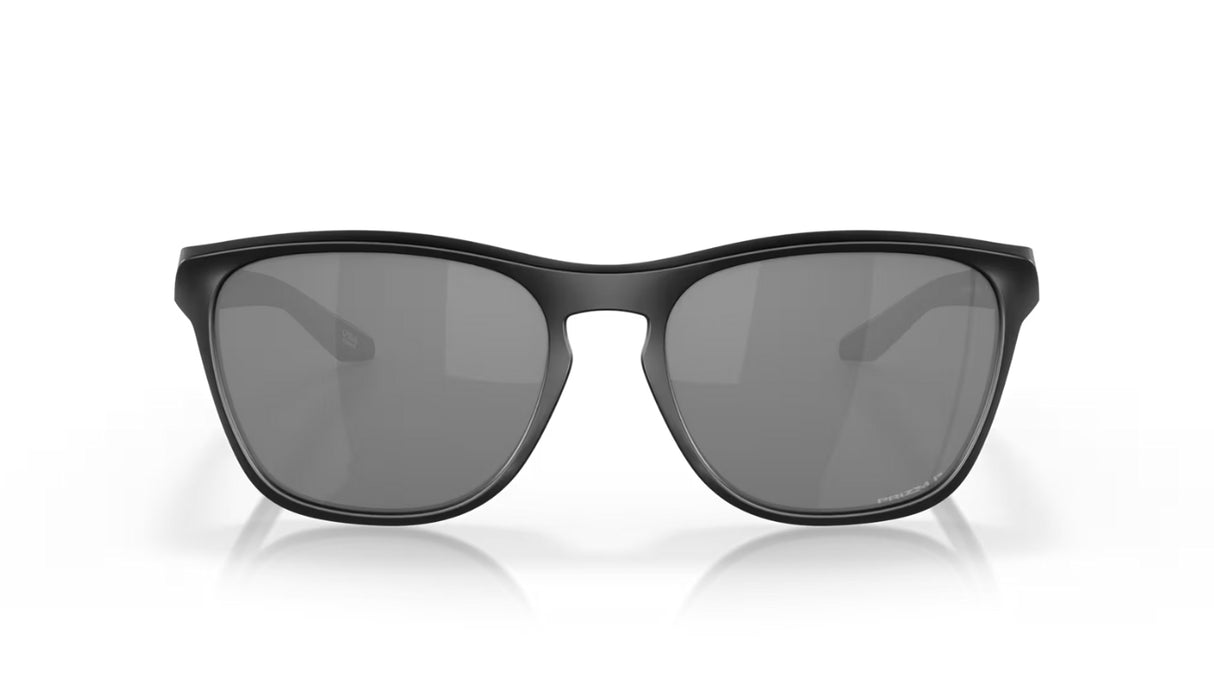 Oakley Manorburn Matte Black Prizm Black Polarized voorzijde