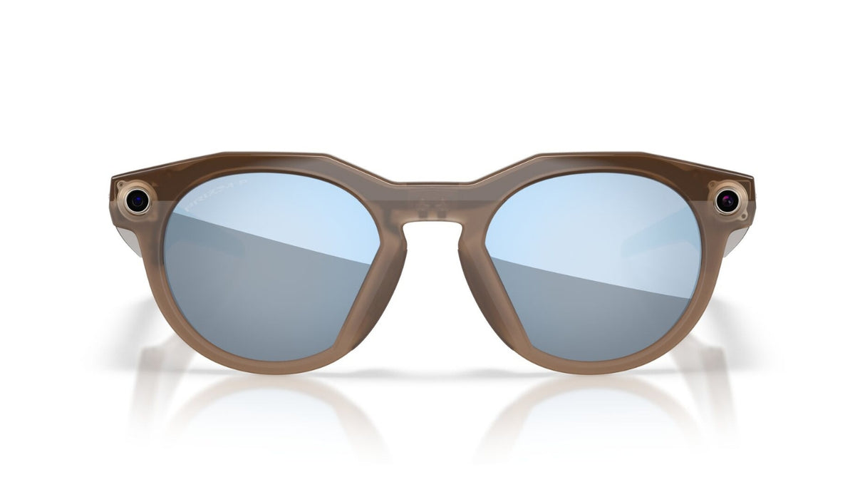 Oakley-Meta-HSTN-Brown-Smoke-Prizm-Deep-Water-Polarized-voorzijde