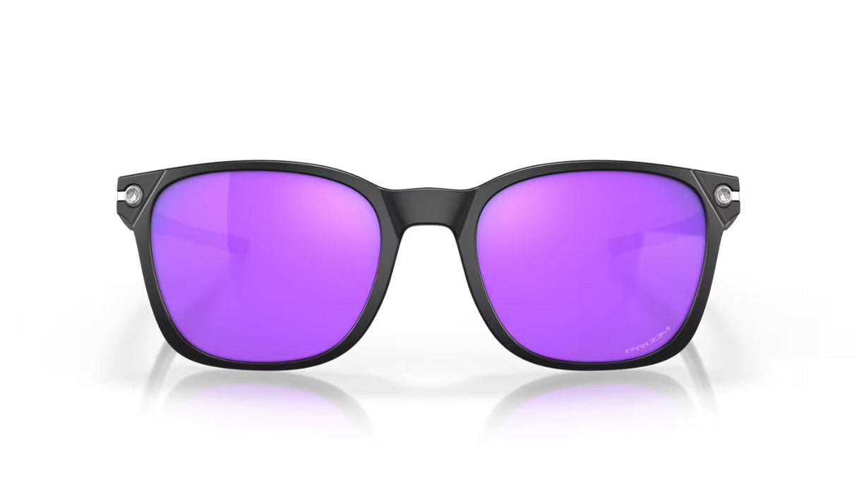 Oakley Ojector Matte Black Prizm Violet voorzijde