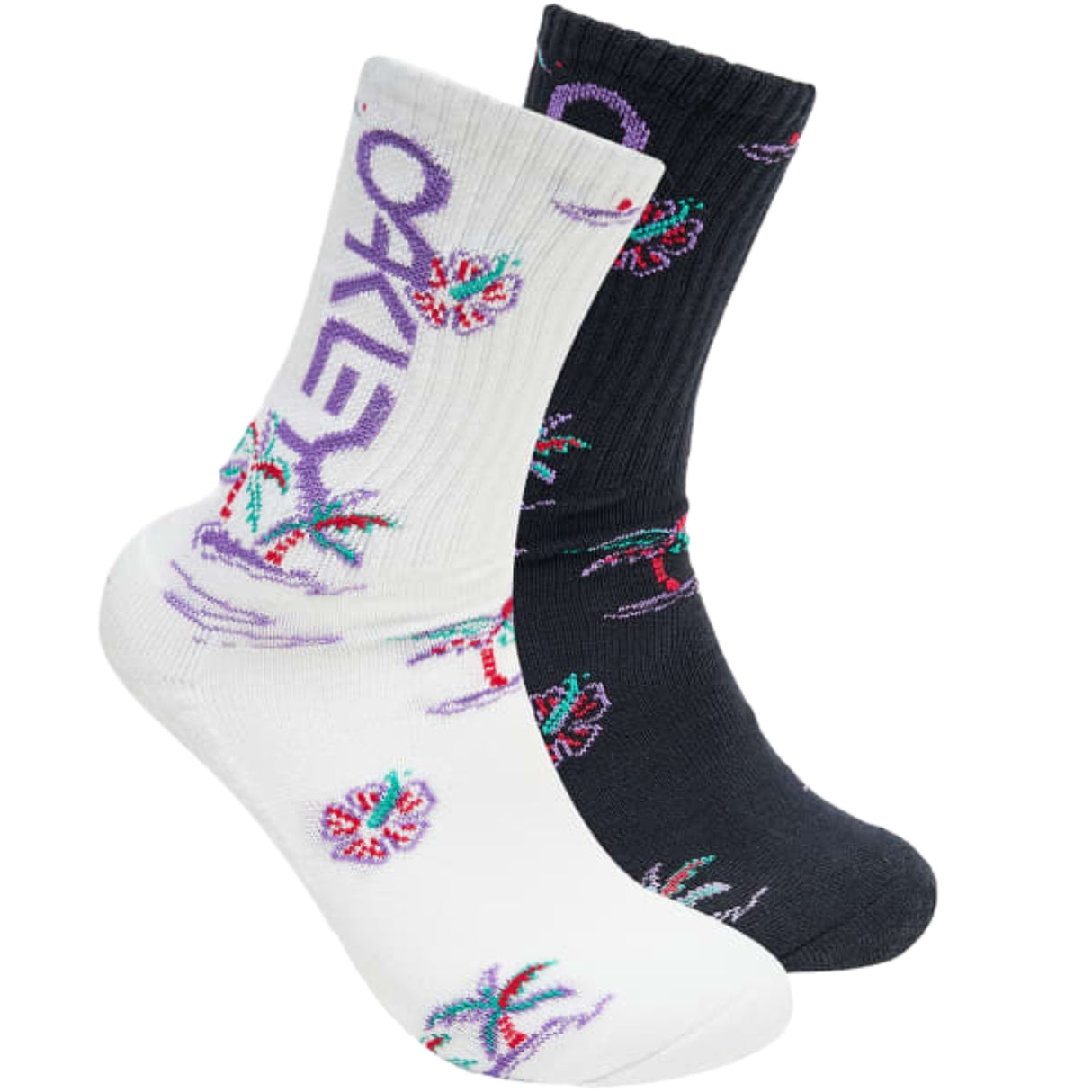 Oakley Paradise B1B Crew Sock/ White