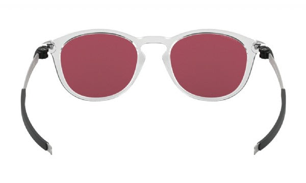 Oakley Pitchman R Polished Clear Prizm Sapphire achterzijde