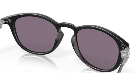 Oakley Pitchman R Satin Black Prizm Grey achterzijde nabij