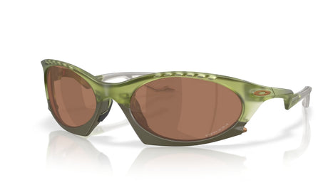 Oakley Plantaris Matte Transparent Fern  Prizm Tungsten Zijkant Scheef