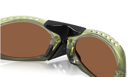 Oakley Plantaris Matte Transparent Fern  Prizm Tungsten Achterkant