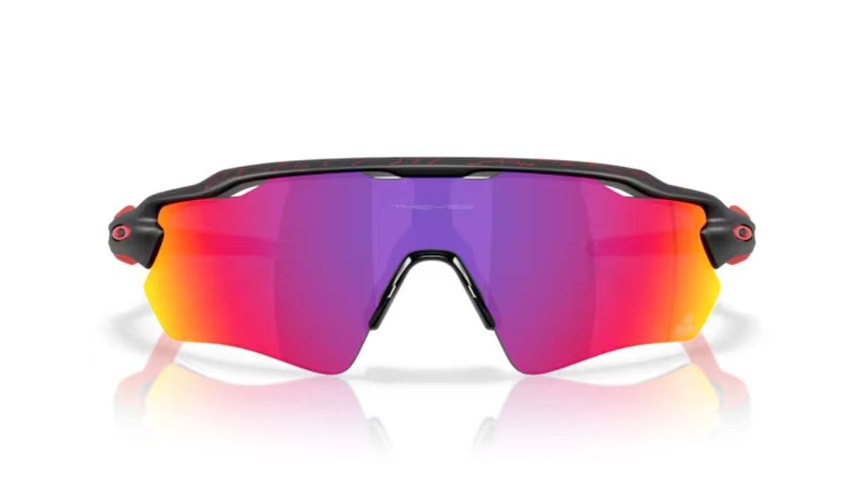 Oakley Radar EV Path 100T Matte Black/ Prizm Road vooraanzijde