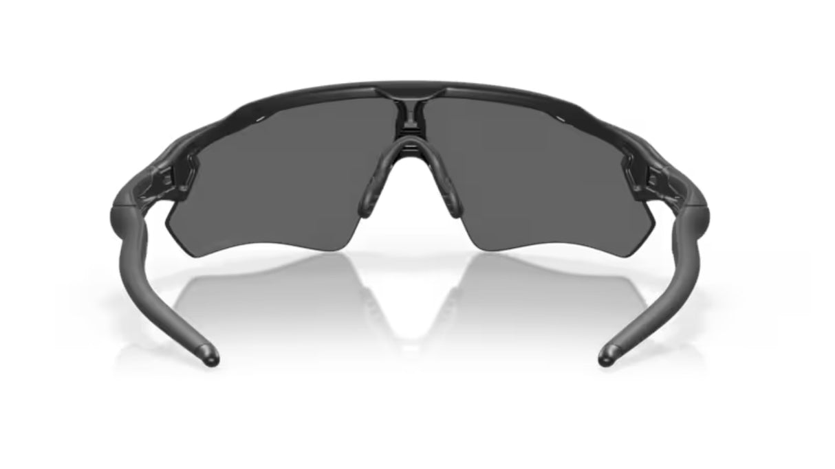 Oakley Radar EV Path Matte Black/ Prizm Black Polarized achteraanzicht