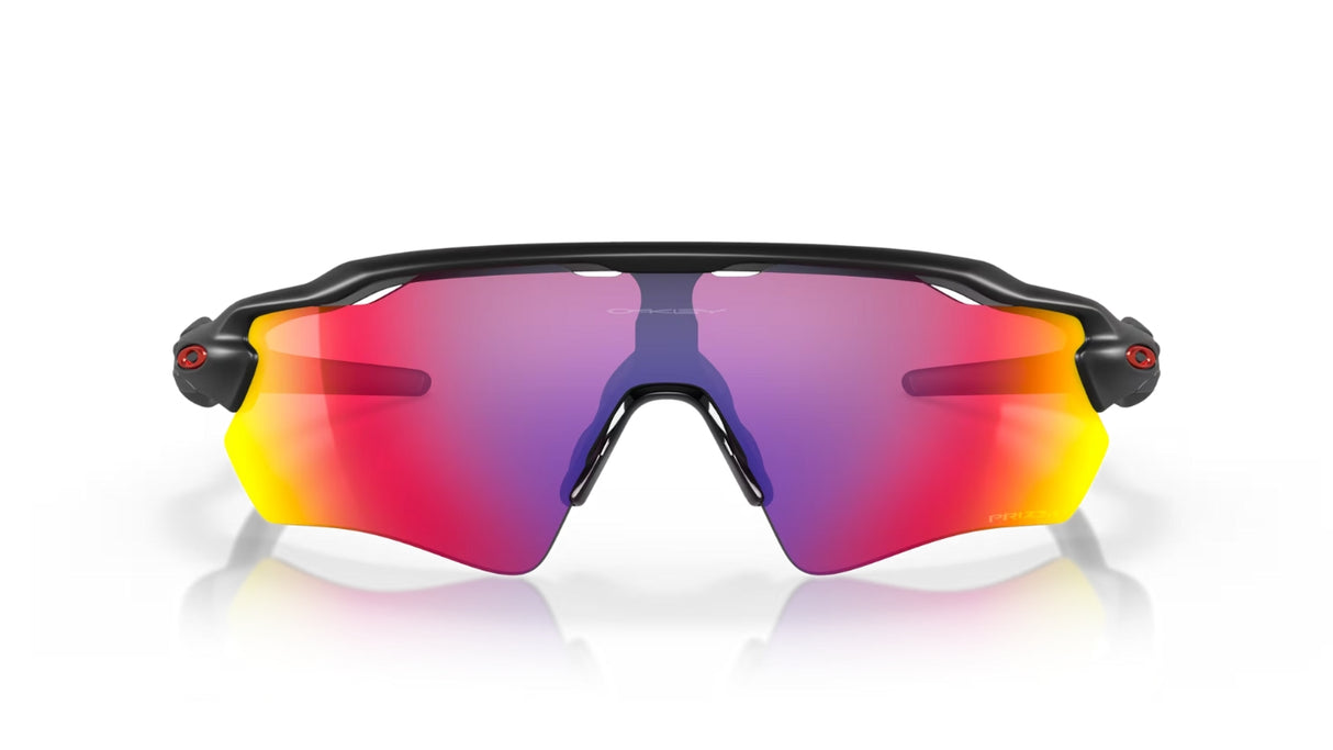 Oakley Radar EV Path Matte Black/ Prizm Road vooraanzicht
