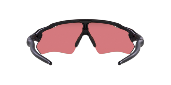 Oakley Radar EV Path Matte Green Purple Colorshift Splatter/ Prizm Trail Torch achteraanzijde