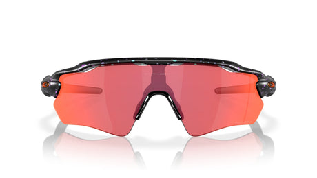 Oakley Radar EV Path Matte Green Purple Colorshift Splatter/ Prizm Trail Torch vooraanzicht