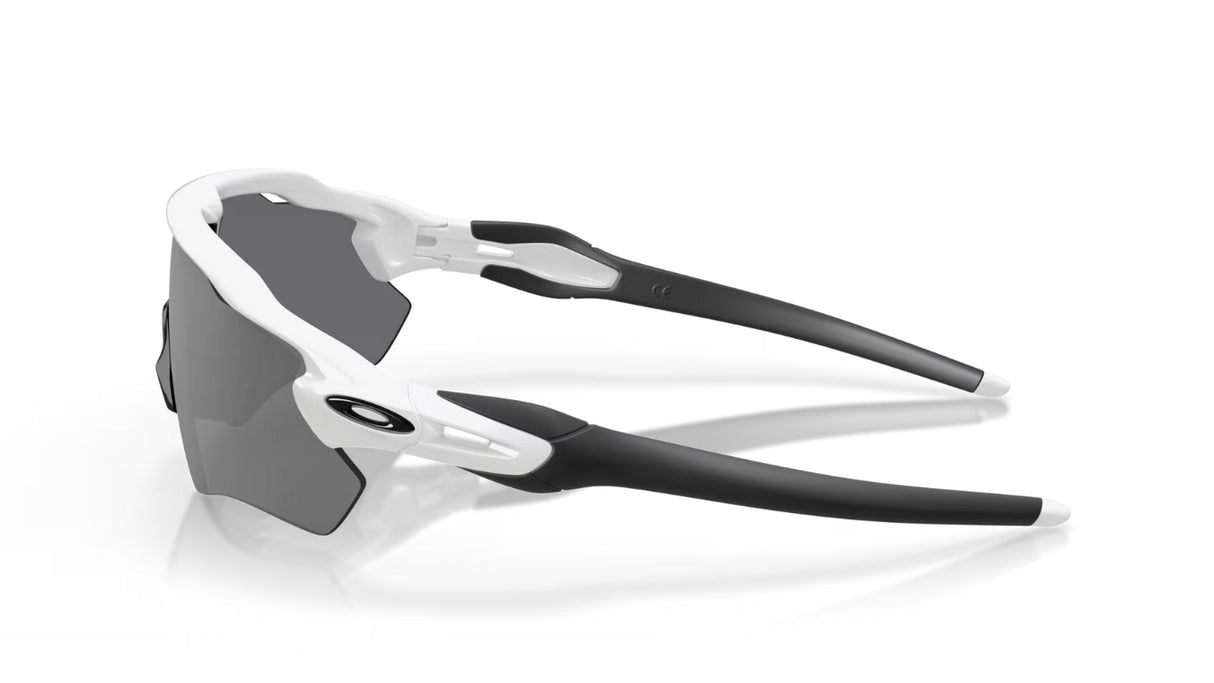 Oakley Radar EV Path Polished White/ Prizm Black Polarized zijaanzicht