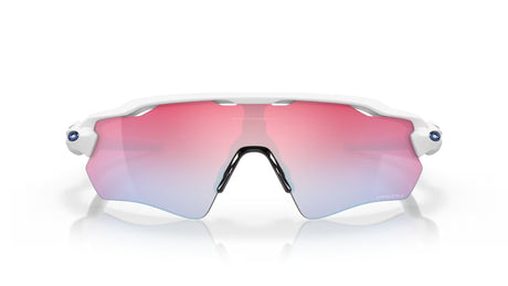Oakley Radar EV Path Polished White/ Prizm Snow Sapphire vooraanzicht