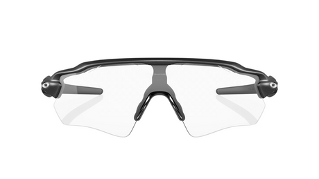 Oakley Radar EV Path Steel/ Clear to Black Iridium Photochromic Voorkant