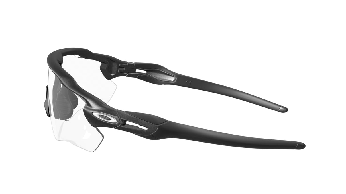 Oakley Radar EV Path Steel/ Clear to Black Iridium Photochromic Zijkant