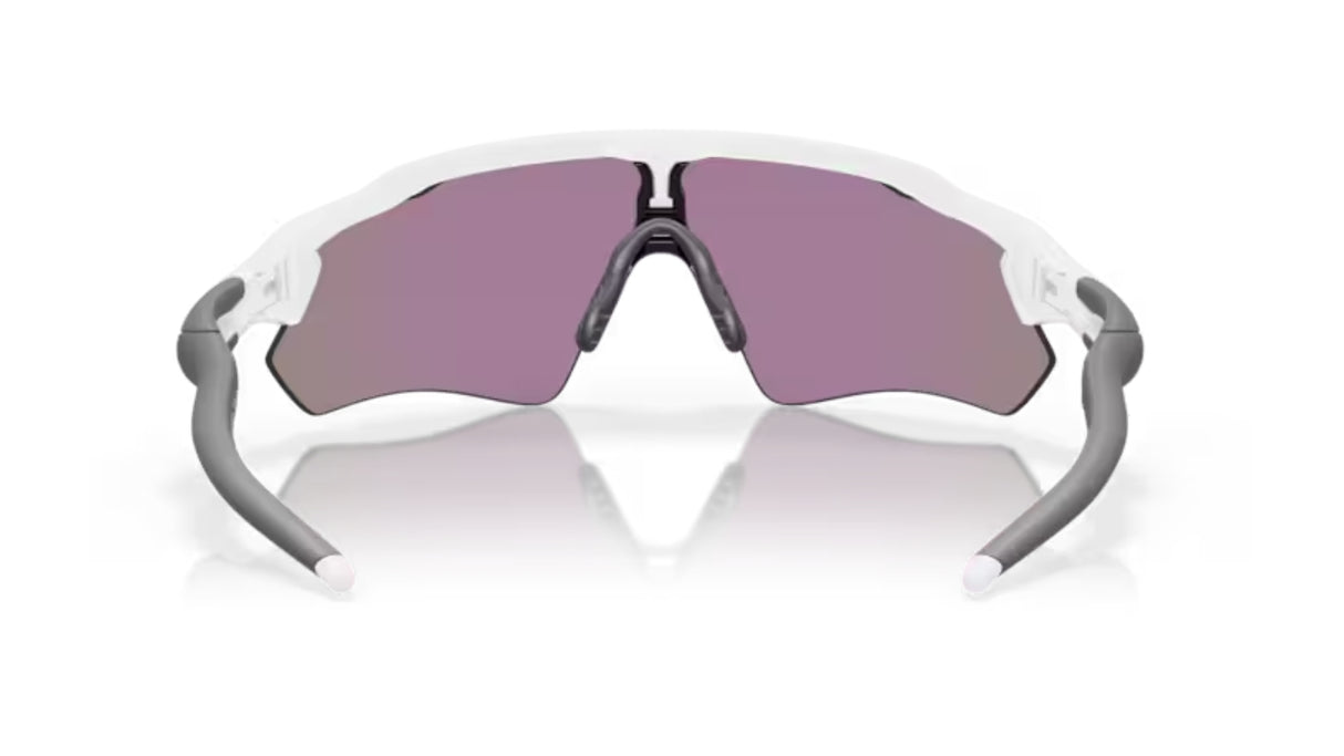 Oakley Radar EV Path Team Colors Polished White/ Prizm Jade achterzijde