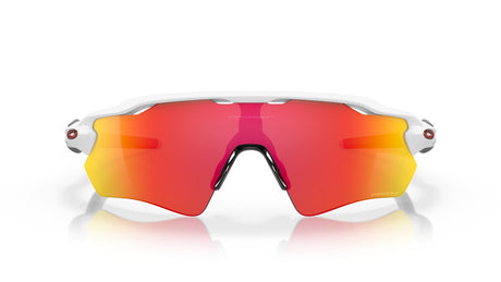 Oakley Radar EV Path Team Colors Polished White/ Prizm Ruby vooraanzicht