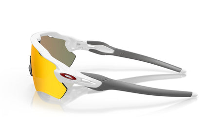 Oakley Radar EV Path Team Colors Polished White/ Prizm Ruby zijaanzicht