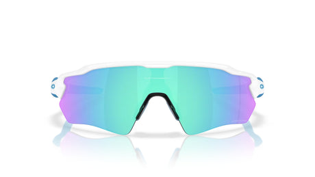 Oakley Radar EV S Path Polished White Prizm Sapphire voorzijde