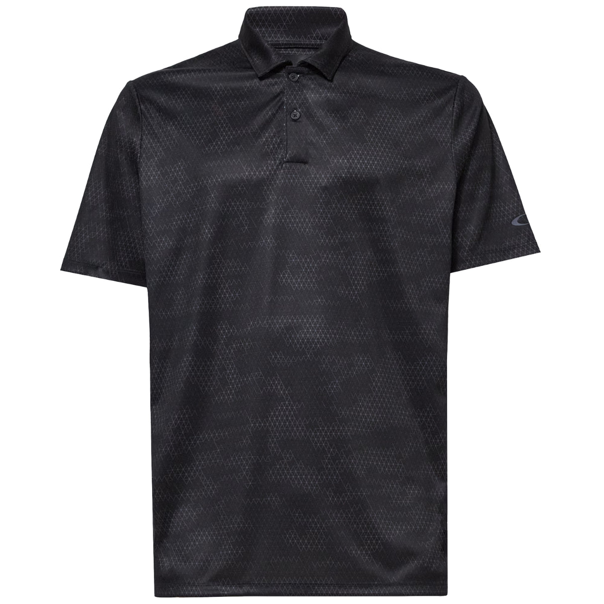 Oakley Reduct Polo Geometric Print Black