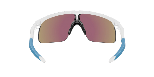 Oakley Resistor (Small) Polished White/ Prizm Sapphire Achterkant