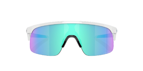 Oakley Resistor (Small) Polished White/ Prizm Sapphire Voorkant