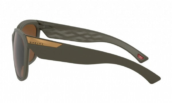 Oakley Rev Up Matte Olive Prizm Tungsten zijaanzicht