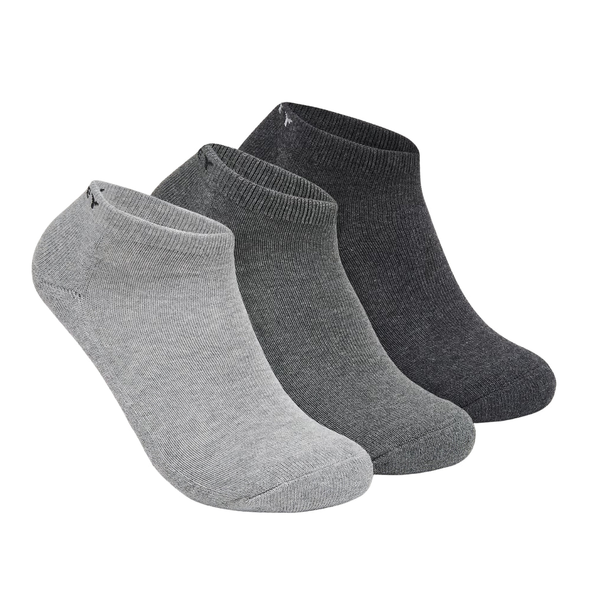 Oakley Short Solid Socks (3pack) Dark Grey Hthr