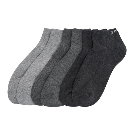 Oakley Short Solid Socks (3pack) Dark Grey Hthr