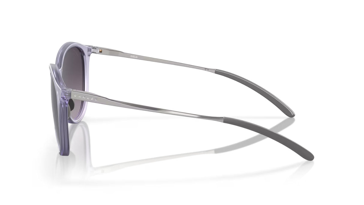 Oakley-Sielo-Matte-Translucent-Lilac-Prizm-Grey-Gradient-zijaanzicht