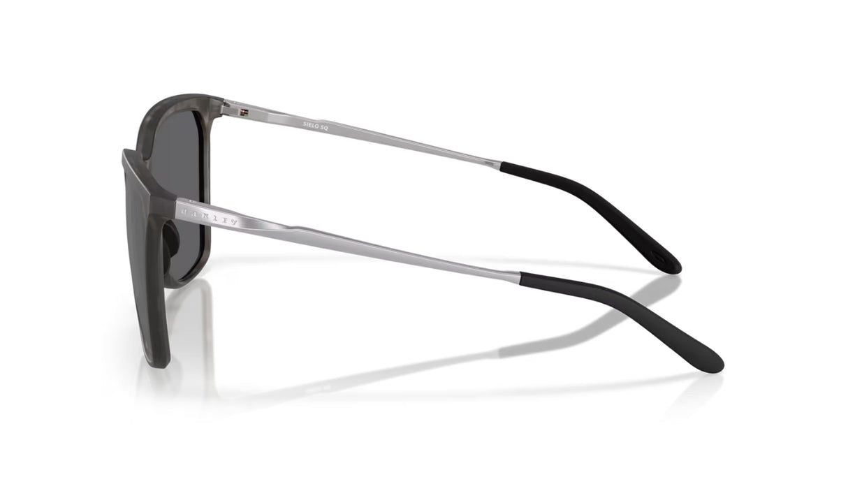 Oakley Sielo SQ Matte Black Tortoise/ Prizm Black Polarized zijaanzicht