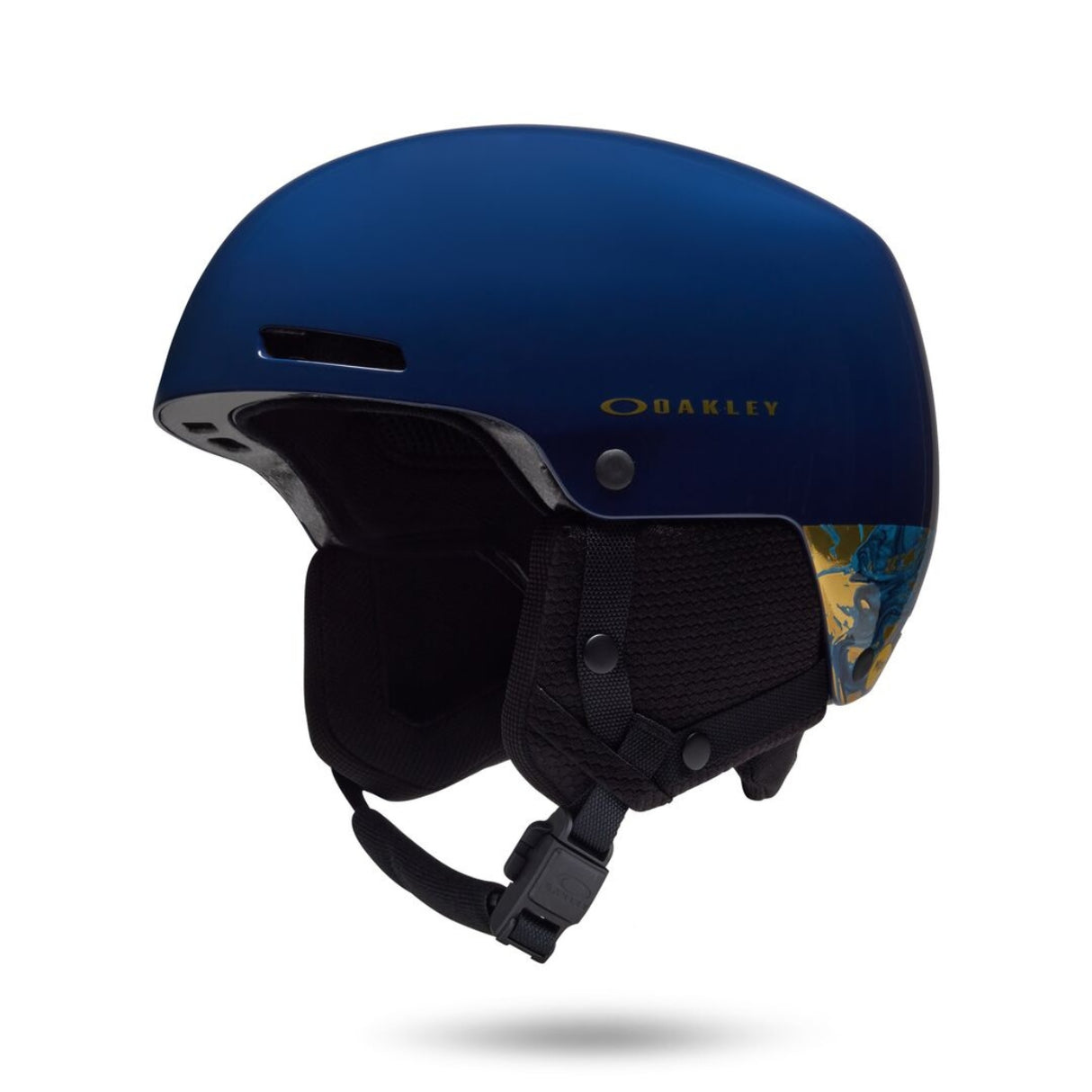 Oakley-Skihelm-Mod1-Pro-Mips-Navy-W-Graphic-Gold