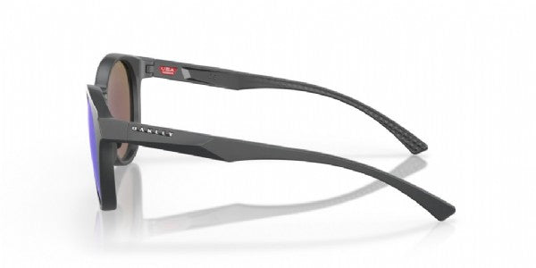 Oakley Spindrift Matte Carbon Prizm Sapphire Polarized zijaanzicht