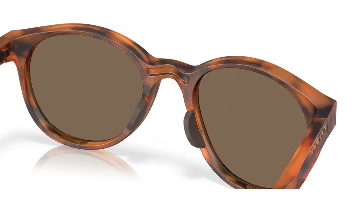 Oakley Spindrift Matte Ginger Tortoise Prizm Rose Gold achterzijde