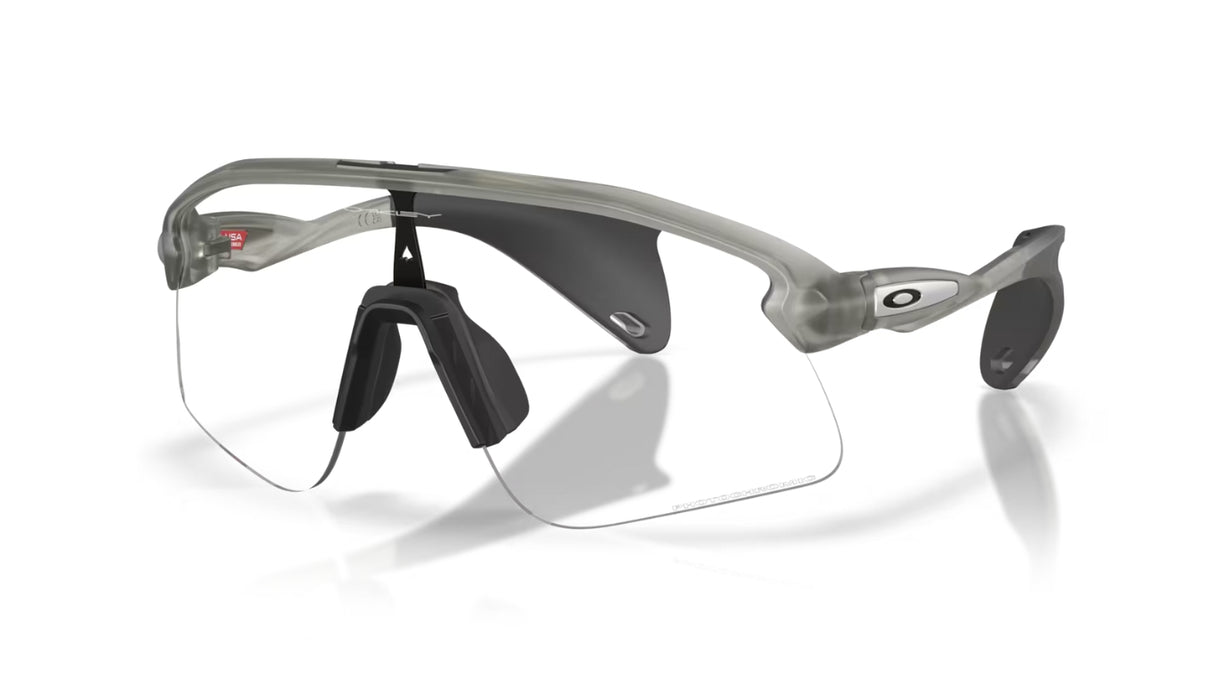 Oakley Stunt Devil S Matte Grey Ink/ Clear to Black Iridium