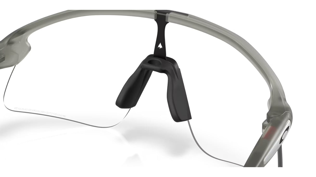 Oakley Stunt Devil S Matte Grey Ink/ Clear to Black Iridium