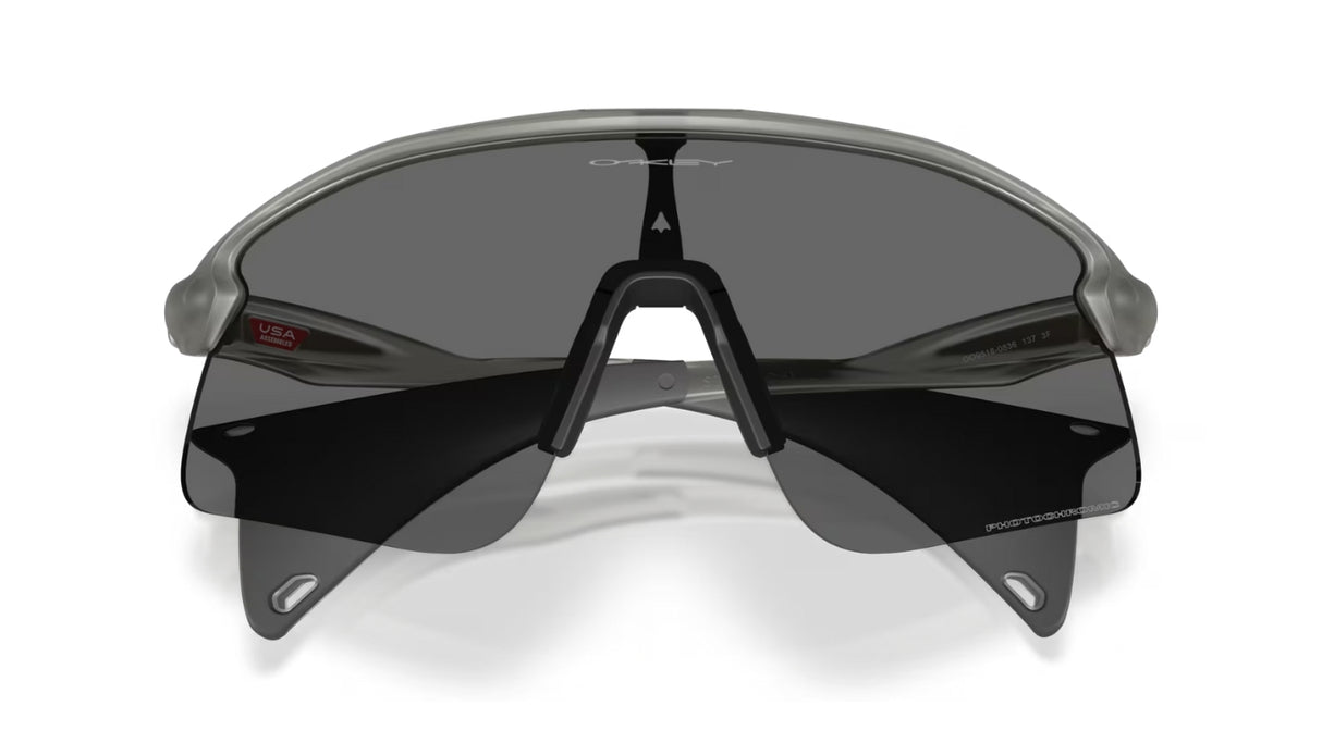 Oakley Stunt Devil S Matte Grey Ink/ Clear to Black Iridium