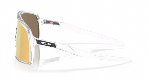 Oakley Sutro Clear/ Prizm 24K Zijkant