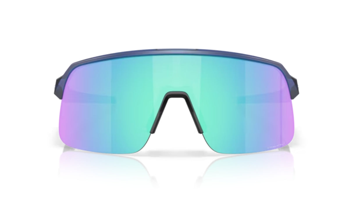 Oakley Sutro Lite S Matte Transparent Blue / Prizm Sapphire voorzijde