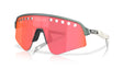 Oakley Sutro Lite Sweep Matte Silver/Blue Colorshift/ Prizm Trail Torch