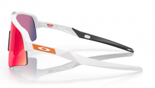Oakley-Sutro-Lite-Sweep-Matte-White-Prizm-Road-zijkant