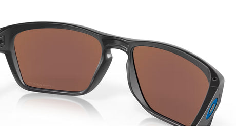 Oakley Sylas M (medium) Matte Black Prizm Deep Water Polarized achterzijde schuin