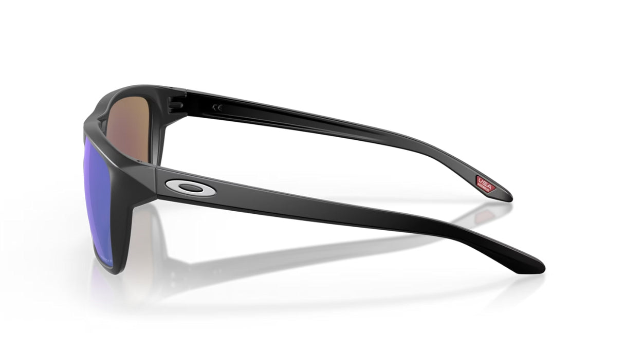 Oakley Sylas M (medium) Matte Black Prizm Sapphire Polarized zijaanzicht