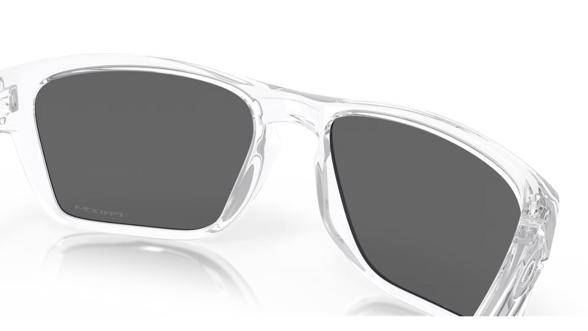 Oakley Sylas M (medium) Polished Clear Prizm Black achterzijde schuin